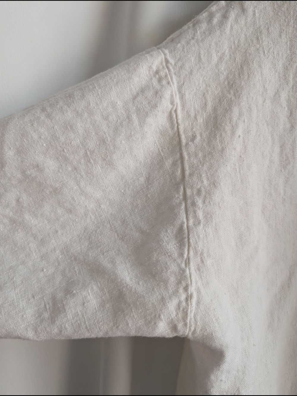 bryn Walker Cream Relaxed Linen Tunic Top - S - Picture 10 of 16